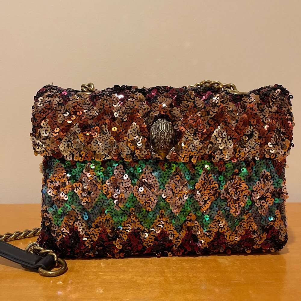Kurt Geiger London Kensington Sequin Shoulder Bag